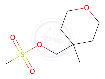 Chemical structure of (4-Methyloxan-4-yl)methyl methanesulfonate