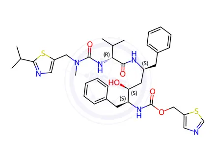 Chemical structure of Ritonavir Impurity 27