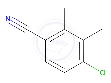 Chemical structure of 4-Chloro-2,3-dimethylbenzonitrile