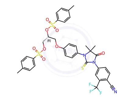 Chemical structure of Rezvilutamide Impurity 3