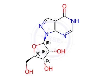 Chemical structure of Allopurinol Impurity 9
