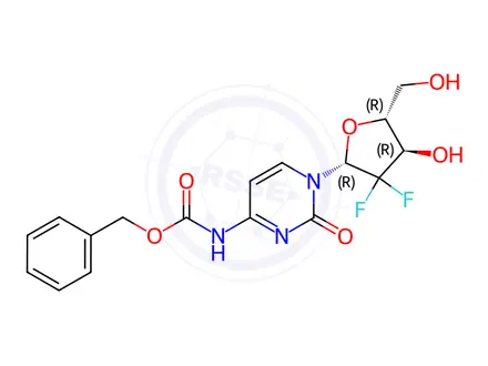 Chemical structure of Gemcitabine Hydrochloride Impurity 38