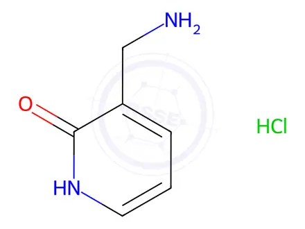 Chemical structure of 3-(Aminomethyl)pyridin-2(1H)-one hydrochloride