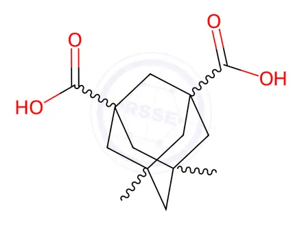 Chemical structure of Adamantane Impurity 23
