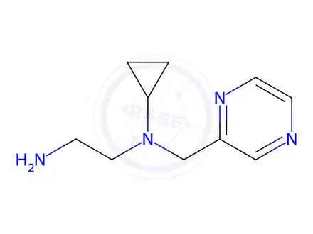 Chemical structure of N1-Cyclopropyl-N1-(pyrazin-2-ylmethyl)ethane-1,2-diamine