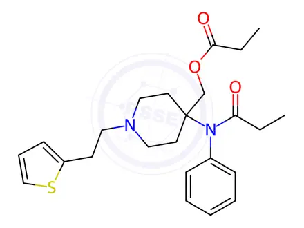 Chemical structure of Sufentanil Impurity 7 (Sufentanil EP Impurity G)