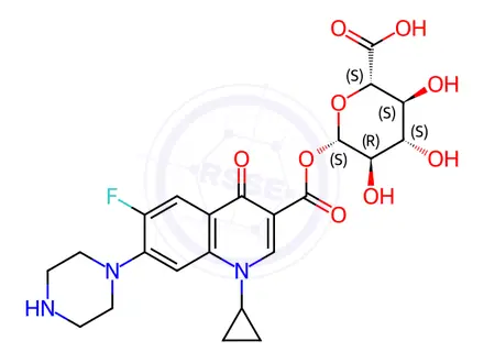 Chemical structure of Pefloxacin Impurity 16