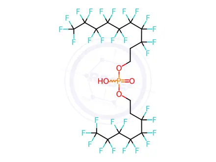 Chemical structure of 6:2/8:2 Fluorotelomer phosphate diester