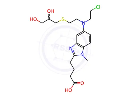 Chemical structure of Bendamustine Impurity 28