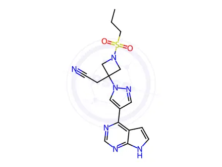 Chemical structure of Baricitinib Impurity 24