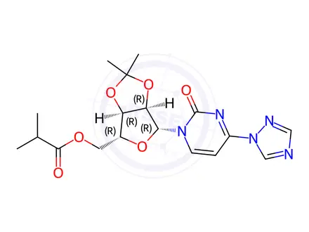 Chemical structure of Molnupiravir Impurity 14