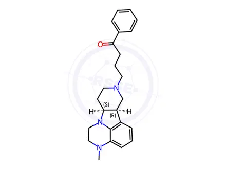 Chemical structure of Lumateperone Impurity 34