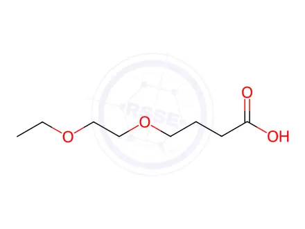 Chemical structure of 4-(2-ethoxyethoxy)butanoic acid