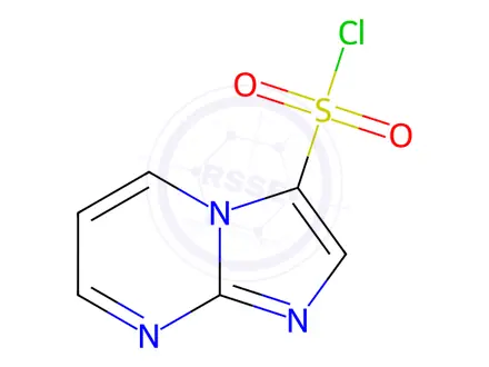 Chemical structure of imidazo[1,2-a]pyrimidine-3-sulfonyl chloride