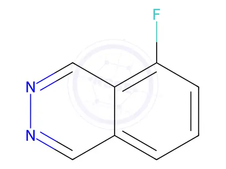 Chemical structure of Phthalazine, 5-fluoro-(9CI)