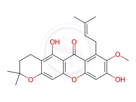Chemical structure of 3-isomangostin