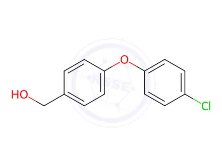 Chemical structure of [4-(4-Chloro-phenoxy)-phenyl]-methanol