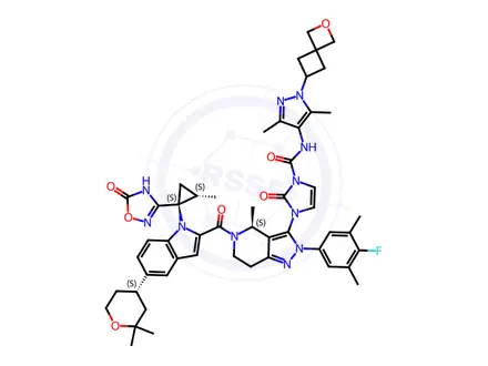 Chemical structure of Avapritinib Impurity 49