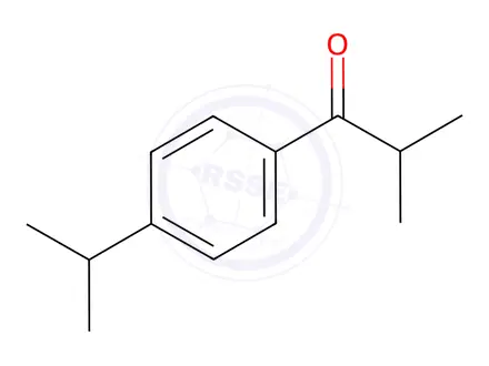 Chemical structure of Ibuprofen Impurity 17