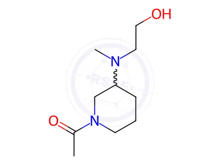 Chemical structure of 1-(3-((2-Hydroxyethyl)(methyl)amino)piperidin-1-yl)ethanone