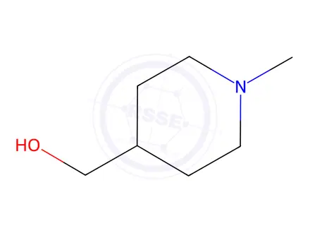 Chemical structure of 1-Methyl-4-piperidinemethanol