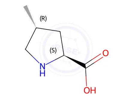 Chemical structure of Proline Impurity 57