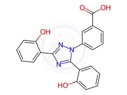 Chemical structure of Deferasirox Impurity 6