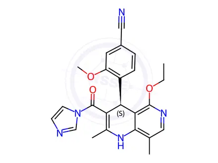 Chemical structure of Finerenone Impurity 235