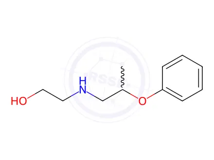 Chemical structure of Phenoxybenzamine Impurity 2