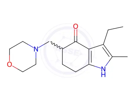 Chemical structure of Molindone Hydrochloride
