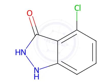 Chemical structure of 4-Chloro-1,2-dihydro-3H-indazol-3-one