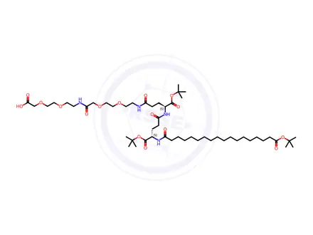Chemical structure of Semaglutide Impurity 180