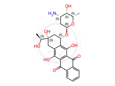 Chemical structure of Idarubicin Hydrochloride Impurity 52