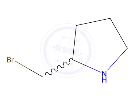 Chemical structure of 2-(Bromomethyl)pyrrolidine