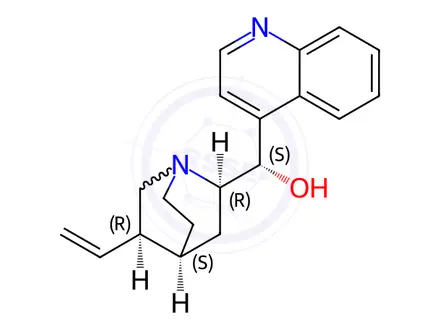 Chemical structure of Quinidine Sulfate Impurity 2 (Quinidine Sulfate EP Impurity B)