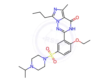 Chemical structure of Vardenafil Hydrochloride Impurity 42