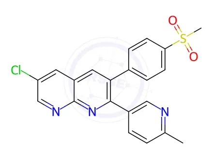 Chemical structure of Etoricoxib Impurity 37