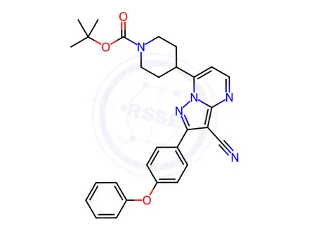 Chemical structure of Zanubrutinib Impurity 9