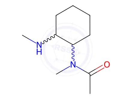 Chemical structure of N-Methyl-N-(2-(methylamino)cyclohexyl)acetamide