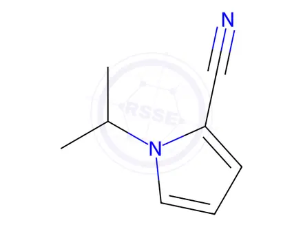 Chemical structure of 1-Isopropyl-1H-pyrrole-2-carbonitrile
