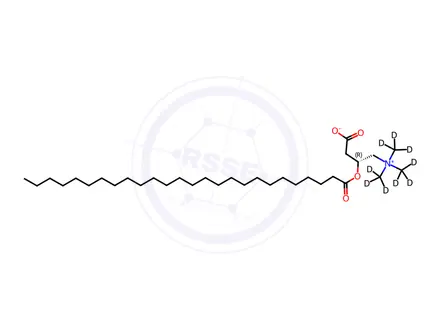 Chemical structure of C26 Carnitine-d9