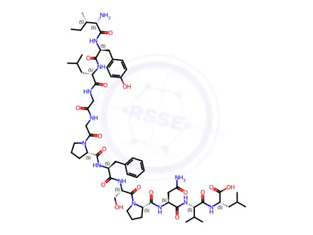 Chemical structure of C-Reactive Protein (CRP) (174-185)