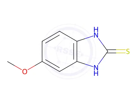 Chemical structure of Esomeprazole Impurity A