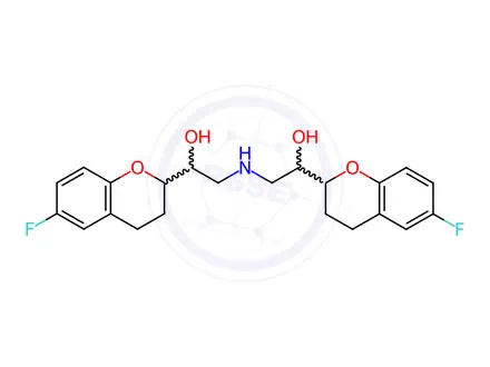 Chemical structure of Nebivolol Impurity 11