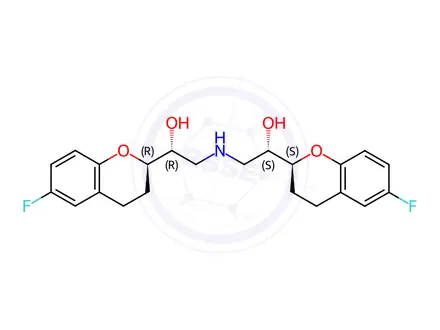 Chemical structure of Nebivolol Impurity 56