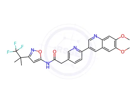 Chemical structure of Zeteletinib