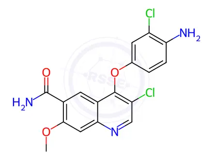 Chemical structure of Lenvatinib Mesilate Impurity 180