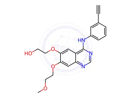 Chemical structure of Erlotinib Impurity 9