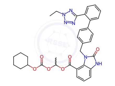 Chemical structure of Candesartan EP Impurity D