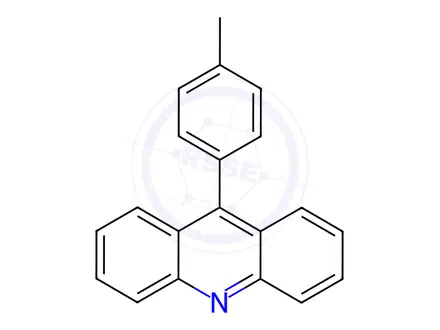 Chemical structure of Acridine, 9-(4-methylphenyl)-